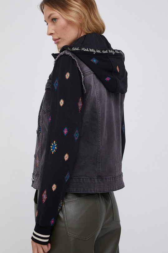 Odzież Desigual Kurtka 21WWED31 21WWED31 czarny