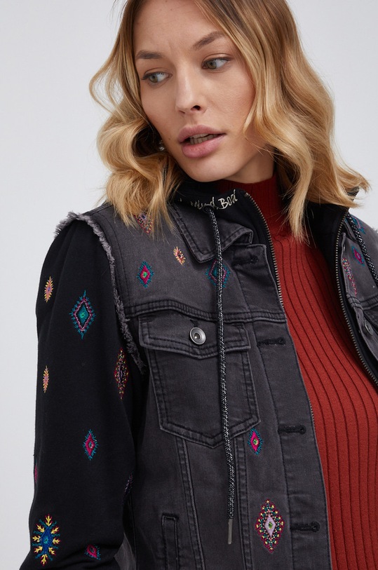 Desigual Kurtka 21WWED31 czarny 21WWED31