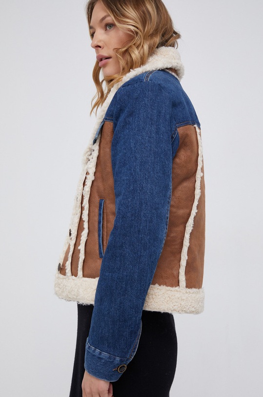 Bunda Desigual riflovina vícebarevná 21WWED37