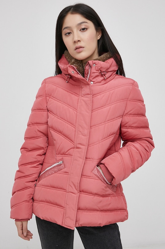 Яке Tom Tailor с изолация розов 1026989.11183