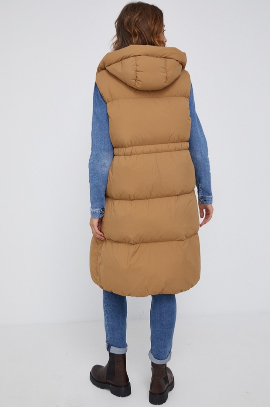 Odzież Tommy Hilfiger Bezrękawnik puchowy WW0WW32182.4890 beżowy