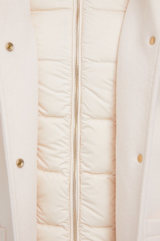 Woolrich Płaszcz wełniany CFWWOU0499FRUT2705 beżowy