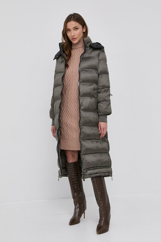 Куртка Guess з утепленням зелений W1BL29.WE4N0