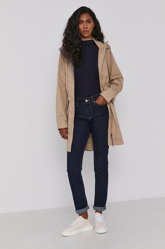 Парка Tommy Hilfiger WW0WW30923.4890 бежевый AW21