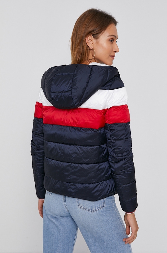 Μπουφάν δυο όψεων Tommy Hilfiger WW0WW31288.4890 λευκό
