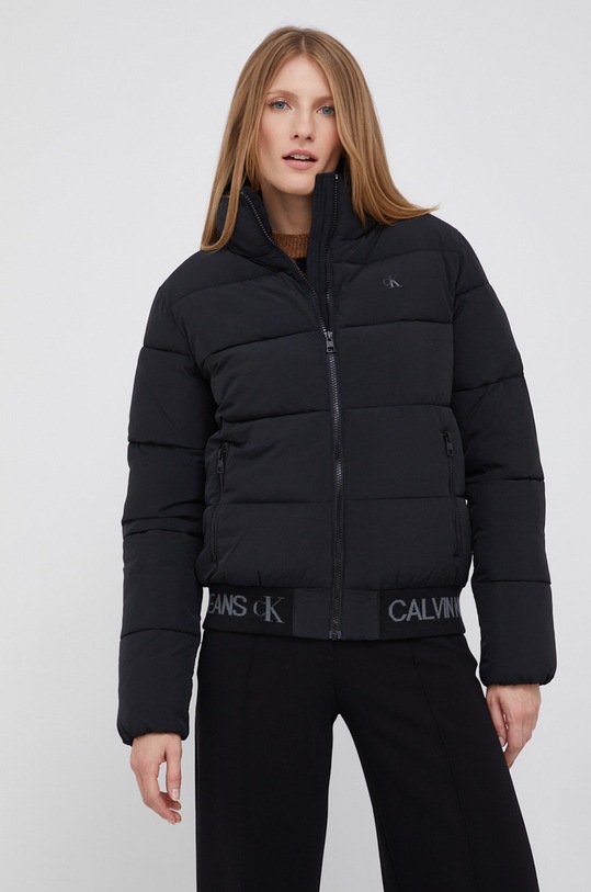 Calvin Klein Jeans Kurtka bomber J20J216861.4890 J20J216861.4890 czarny AW21