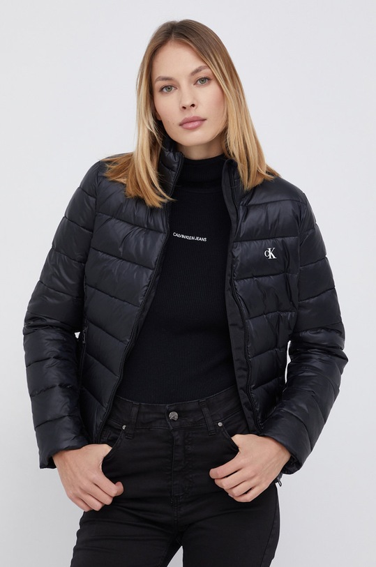 Calvin Klein Jeans Kurtka J20J216881.4890 bez kaptura czarny J20J216881.4890