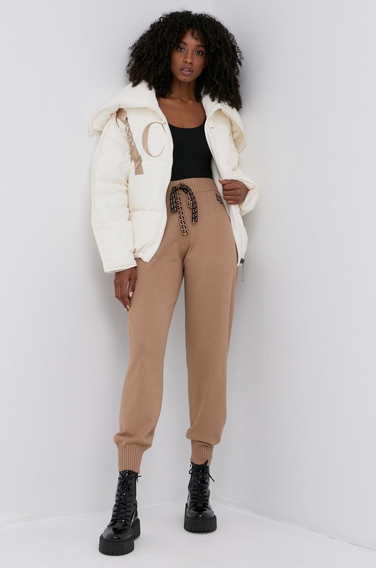 Twinset Kurtka beżowy 212AT2041