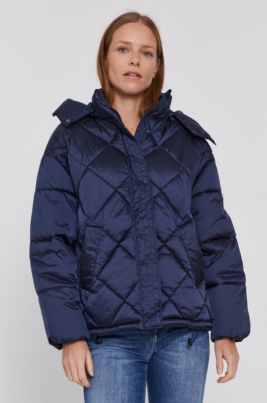 Pepe Jeans Geaca de ploaie Claude cu captuseala bleumarin PL401980.594