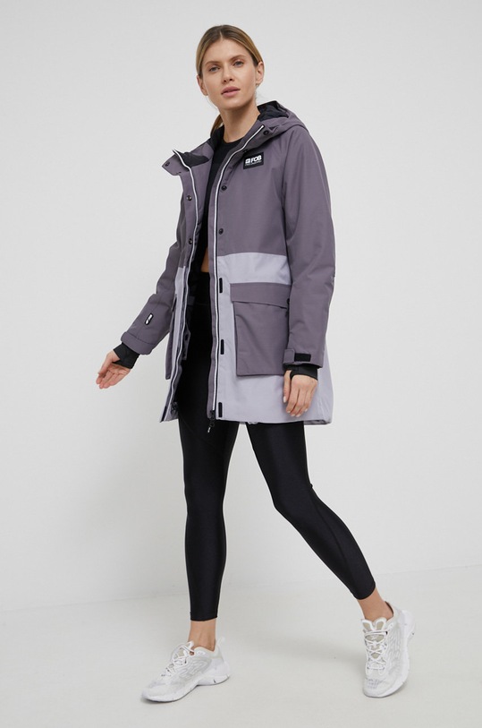 Bunda 4F H4Z21.KUDS002 šedá AW21