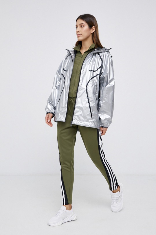 adidas by Stella McCartney rövid kabát GU1607 GU1607 ezüst AW21