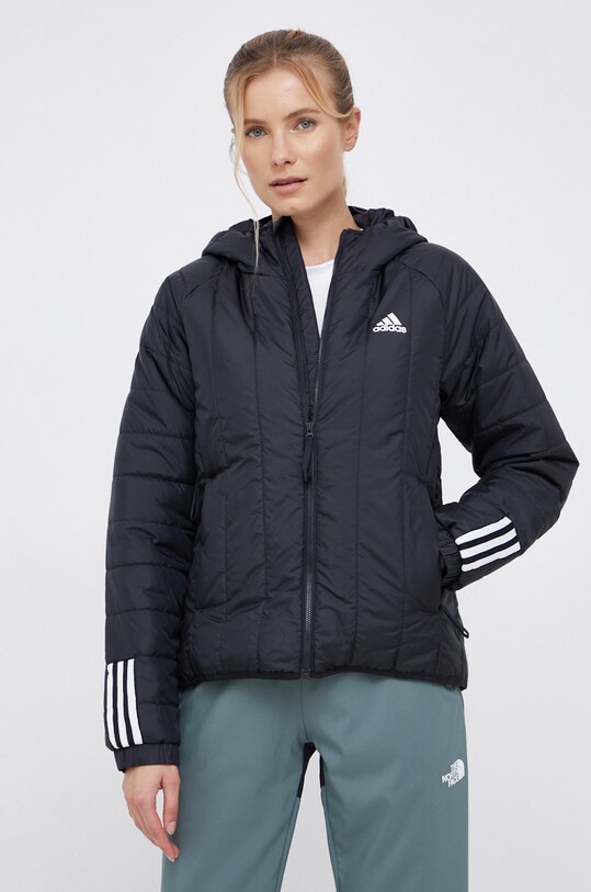 Куртка adidas Performance з капюшоном чорний GU3957