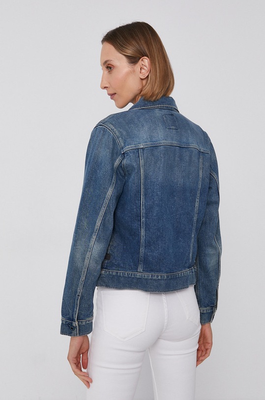 Ρούχα Τζιν μπουφάν G-Star D20051.C052 μπλε