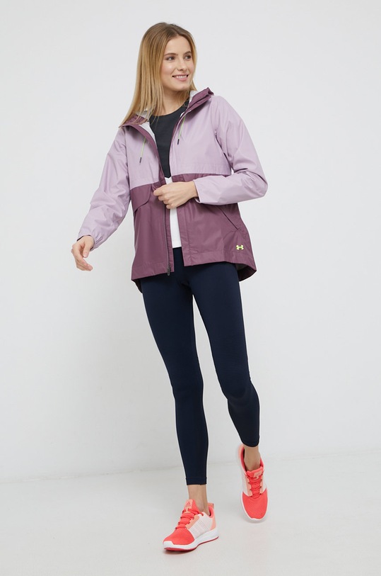 Under Armour - Kurtka przeciwdeszczowa 1350954 pozostałe fioletowy 1350954