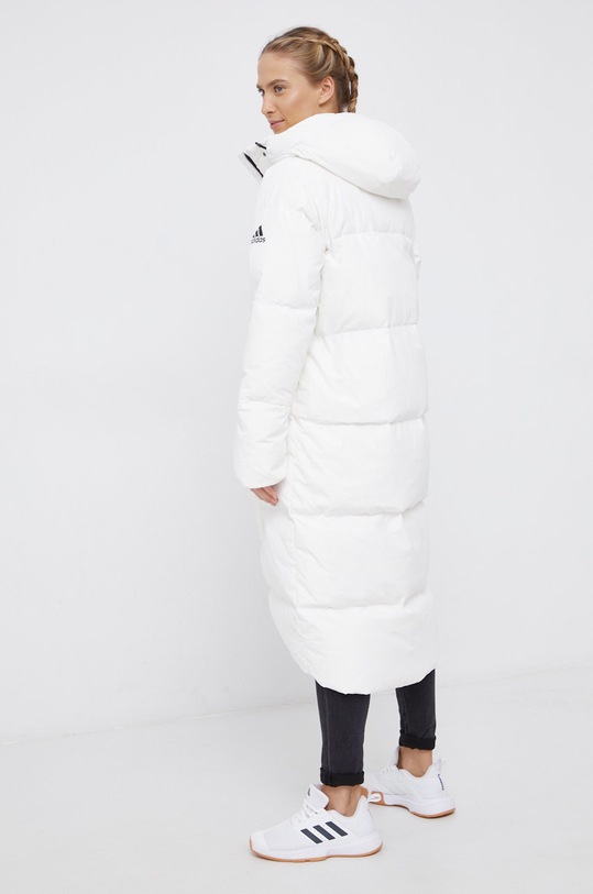 Odzież adidas Performance kurtka puchowa GQ2509 biały