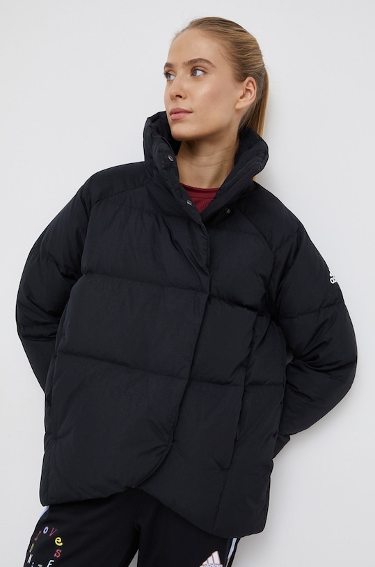 adidas Performance kurtka puchowa bez kaptura czarny GT6541