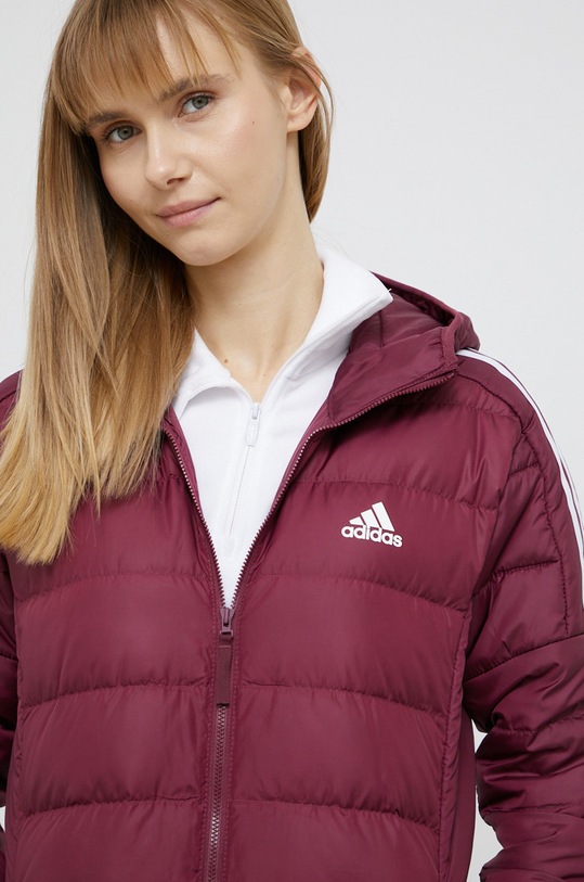 Páperová bunda adidas Performance GT9143 fialová GT9143