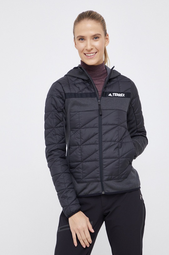 Jakna adidas TERREX Planet friendly siva GU8925