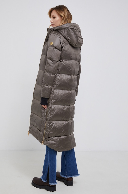 Oblečení Péřová bunda People of Shibuya KINUJOPM835 hnědá