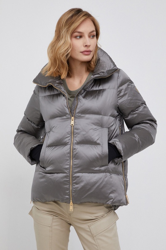 People of Shibuya Kurtka puchowa bez kaptura szary NUJOPM835