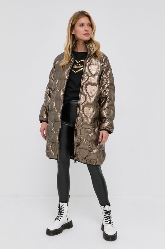 Love Moschino Geacă W.K.520.00.A.0004 maro AW21