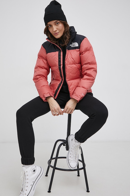 The North Face - Kurtka puchowa W 1996 RETRO NUPTSE JACKET NF0A3XEOUBG1 różowy AW21