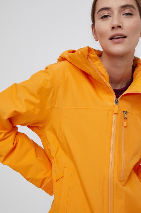 The North Face kurtka W DESCENDIT JACKET pomarańczowy NF0A4R1R1A51