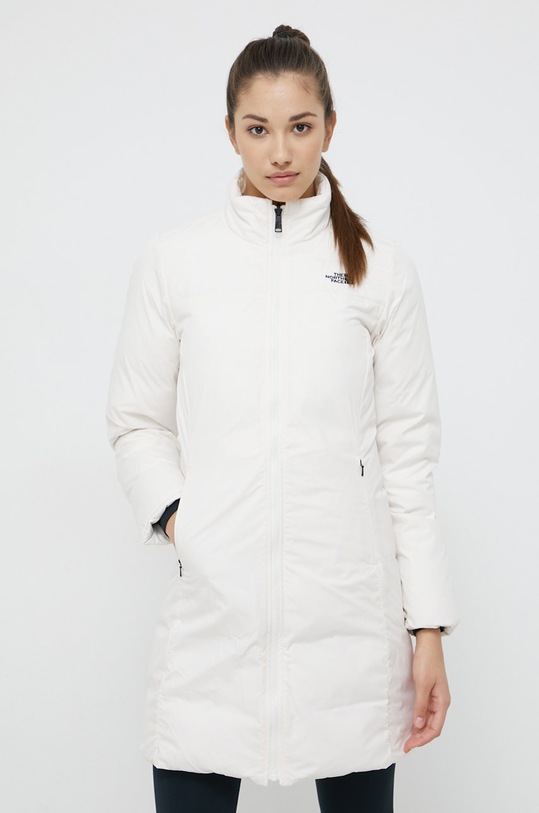 The North Face kurtka puchowa NF0A4SVP2741 bordowy AW21