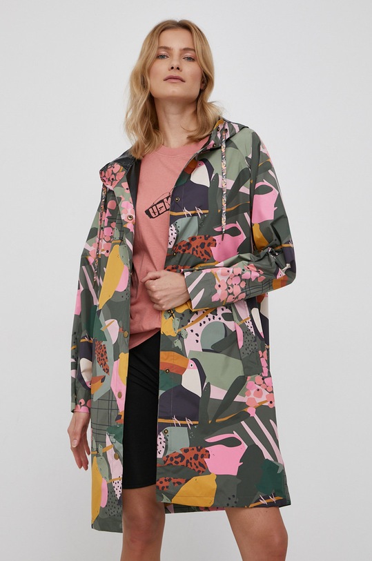Femi Stories kurtka przeciwdeszczowa pozostałe multicolor RACHEL.TCN