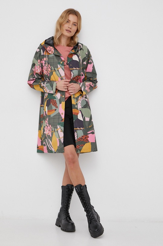 Femi Stories kurtka przeciwdeszczowa RACHEL.TCN multicolor AW21