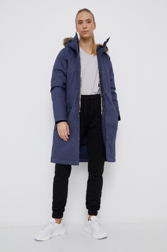 Columbia Parka puchowa pozostałe granatowy 1956233