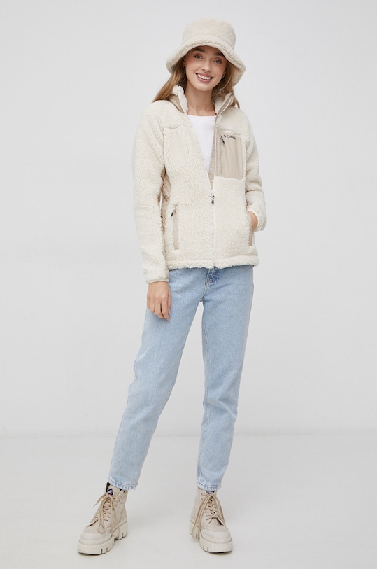 Columbia rövid kabát 1922654 bézs AW22