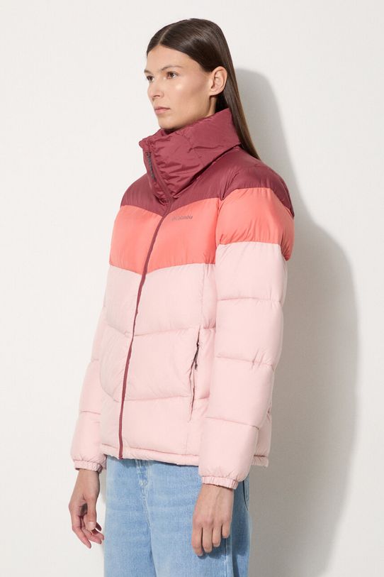 Jakna Columbia Puffect Color Block Jkt roza 1955101