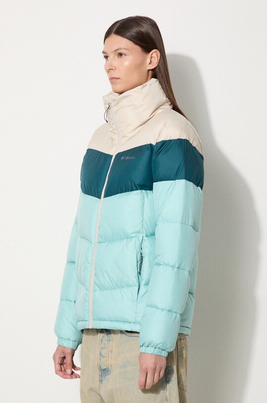 Bunda Columbia Puffect Color Block Jkt tyrkysová 1955101