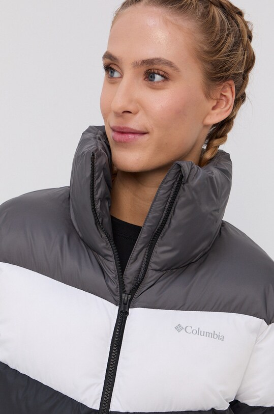 Bunda Columbia Puffect Color Block Jkt čierna 1955101