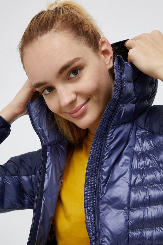 Columbia Kurtka W Labyrinth Loop Hooded granatowy 1955323