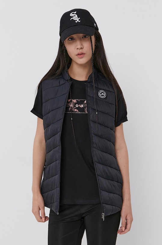 Roxy bezrękawnik bez kaptura czarny ERJJK03386