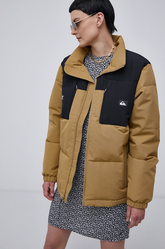 Quiksilver Kurtka EQYJK03714 zielony AW21