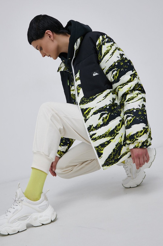 Quiksilver Kurtka bez kaptura czarny EQYJK03714