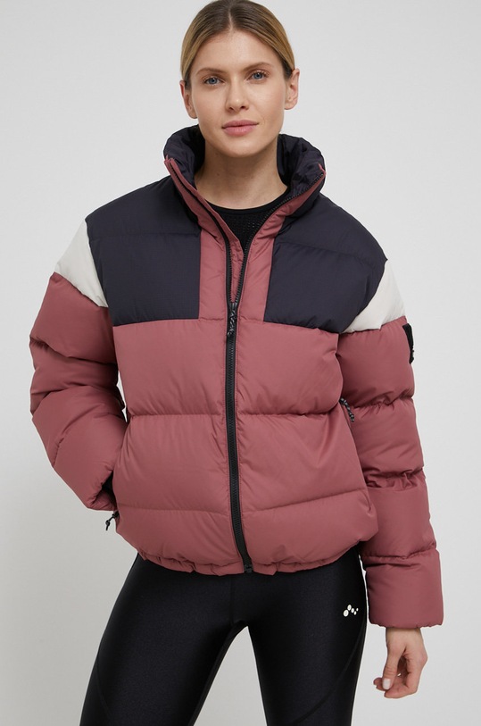 Páperová bunda Jack Wolfskin ružová 1206451