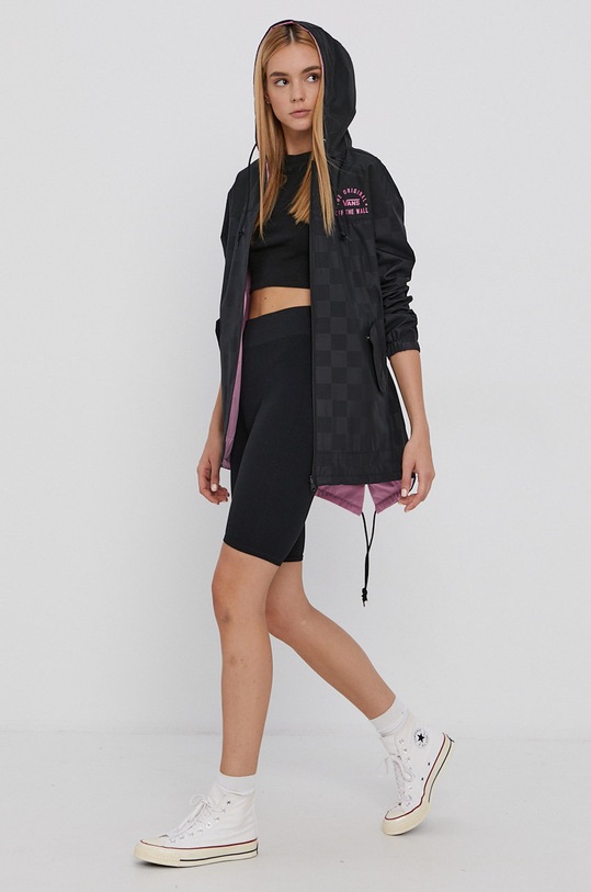 Vans Geacă cu două fețe cu captuseala negru VN0A34FMV341