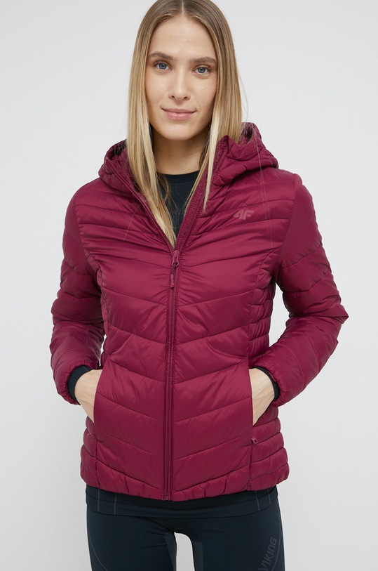 4F Kurtka pozostałe bordowy H4Z21.KUDP003
