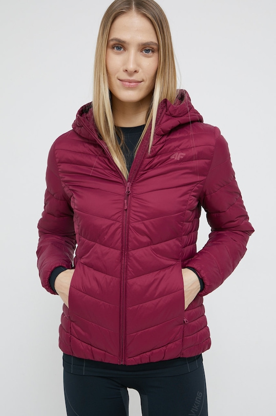 4F Kurtka pozostałe bordowy H4Z21.KUDP003