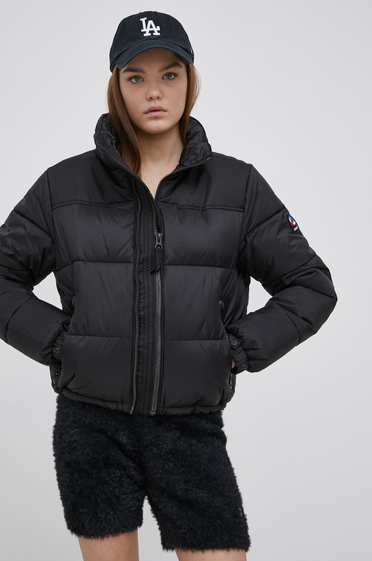 Superdry kurtka W5010991A.02A czarny AW21