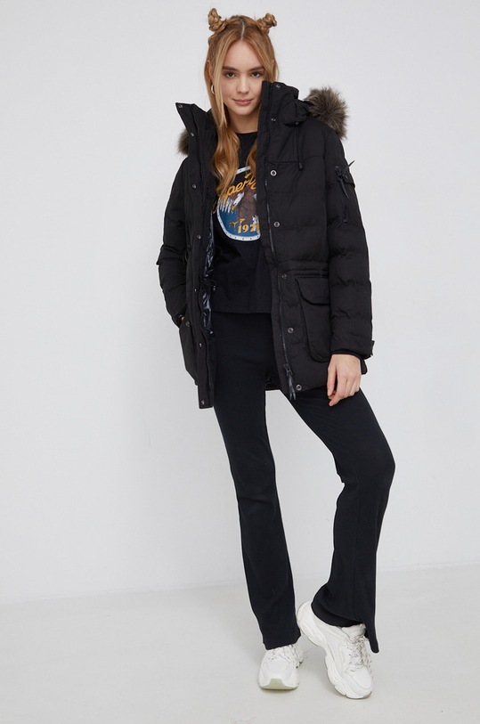 Superdry Kurtka W5011048A.12A czarny AW21