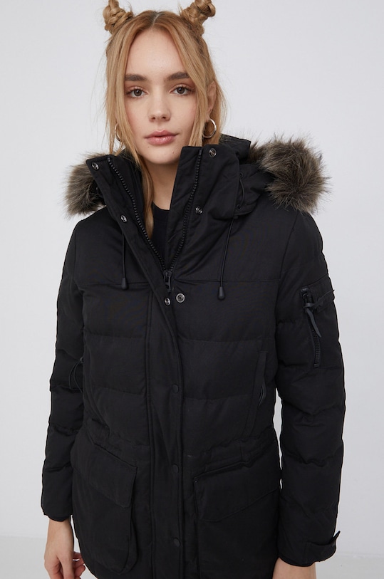 Superdry Kurtka czarny W5011048A.12A