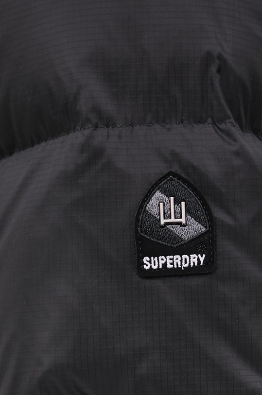 Péřová bunda Superdry W5011054A.02A černá