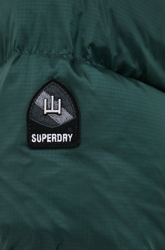 Péřová bunda Superdry W5011054A.VZ7 zelená