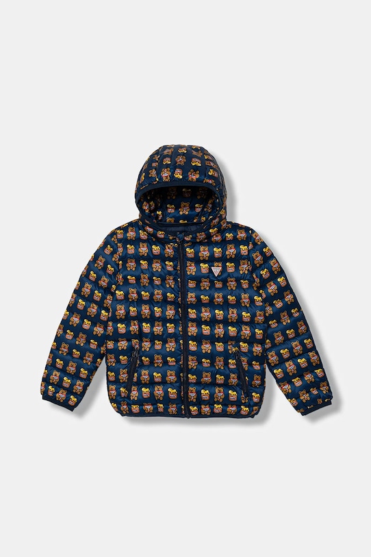Guess kurtka dziecięca pozostałe granatowy H1YT03.WB310