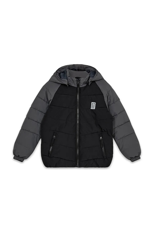 Lego Wear geaca copii cu captuseala negru 22898